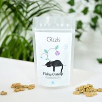 Gizzls Fish & Catnip Healthy Cat Treats
